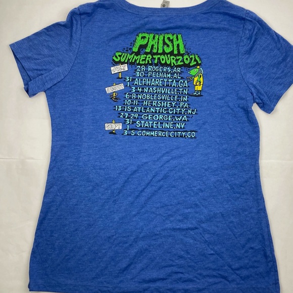 Phish T-shirt Summer Tour 2021 PollockWomens Ladies Size XXLNWOT - Picture 3 of 7